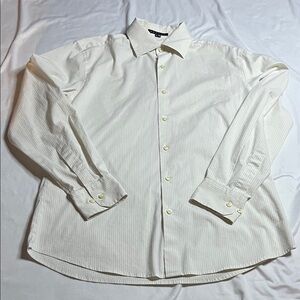 Theory Pin Striped ButtonDown Shirt
